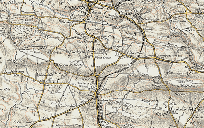 Old map of Woods Cross in 1901