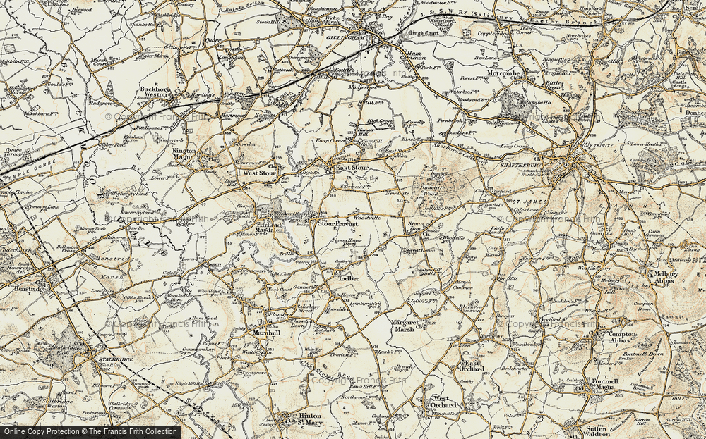 Old Map of Woodville, 1897-1909 in 1897-1909