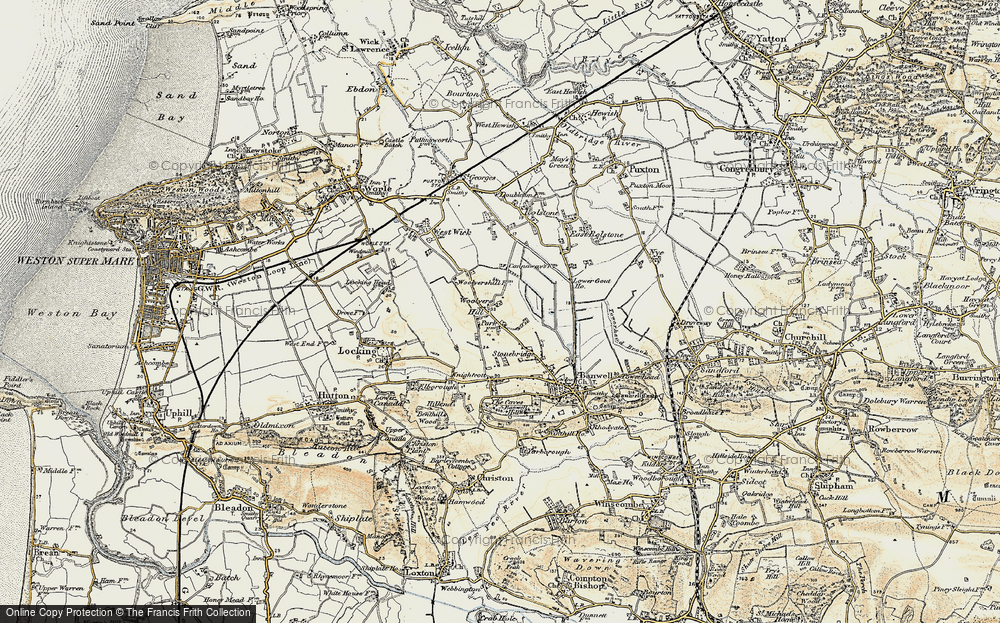 Old Map of Woolvers Hill, 1899-1900 in 1899-1900