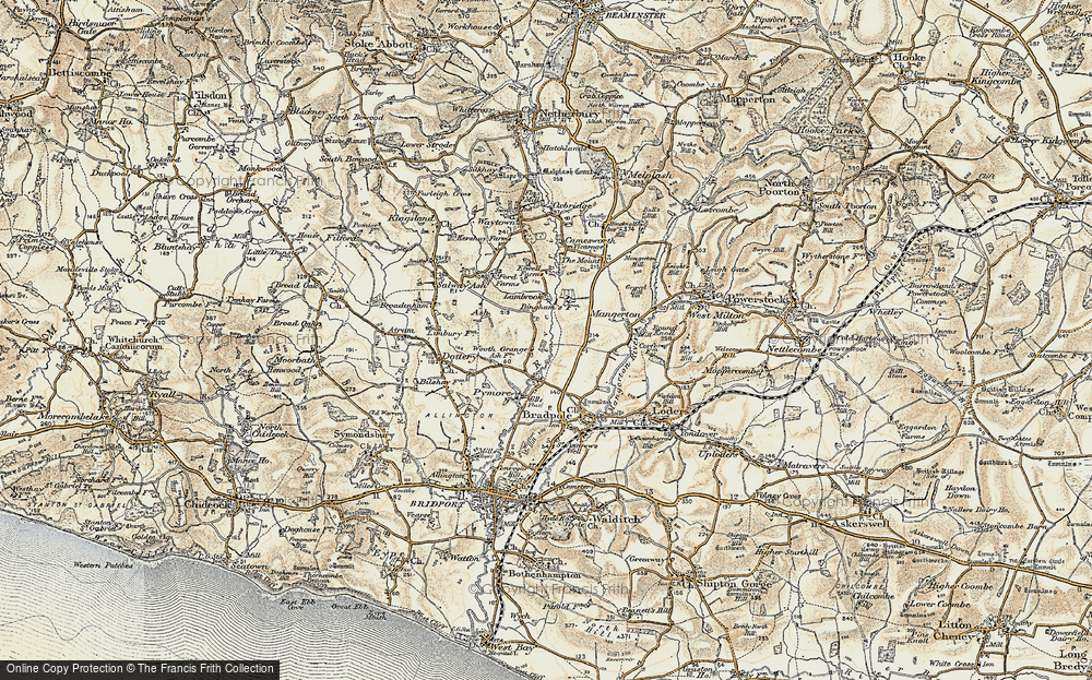 Old Map of Wooth, 1898-1899 in 1898-1899