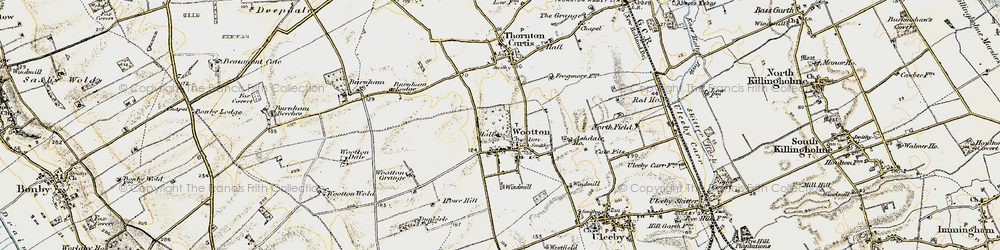 Old map of Ashdale Ho in 1903-1908