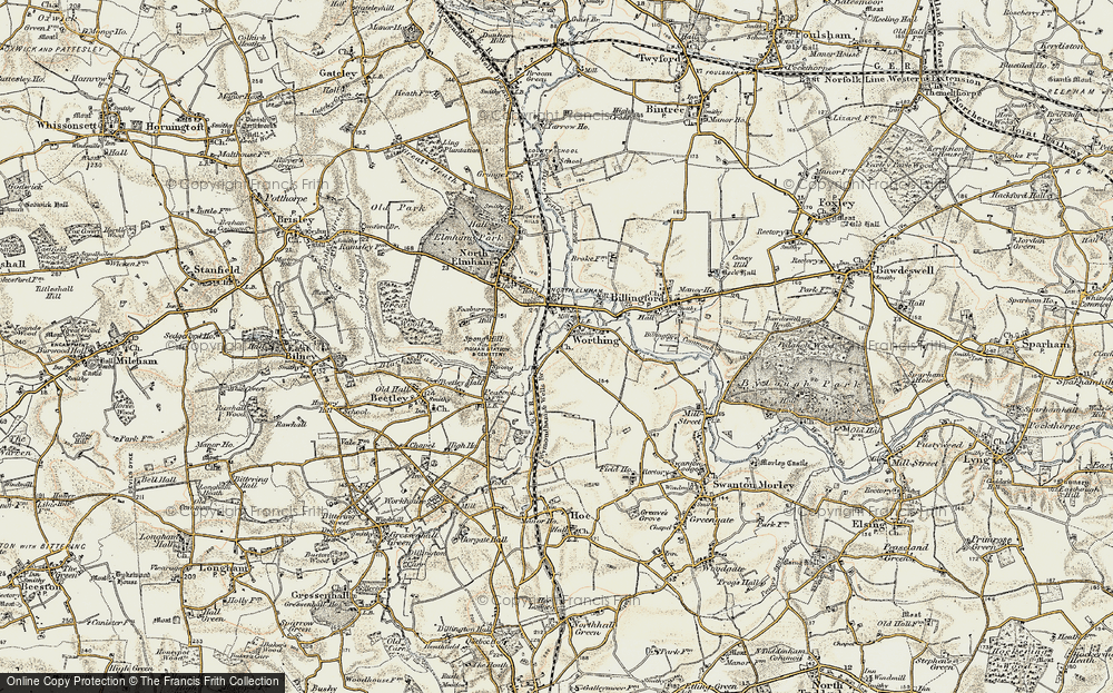 Old Map of Worthing, 1901-1902 in 1901-1902