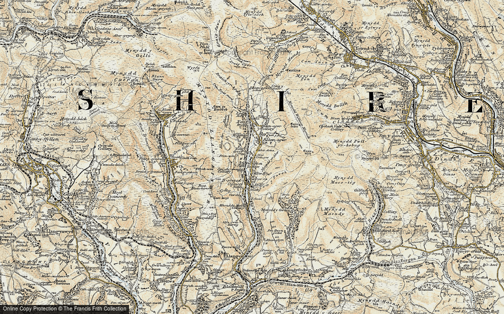 Old Map of Wyndham, 1899-1900 in 1899-1900