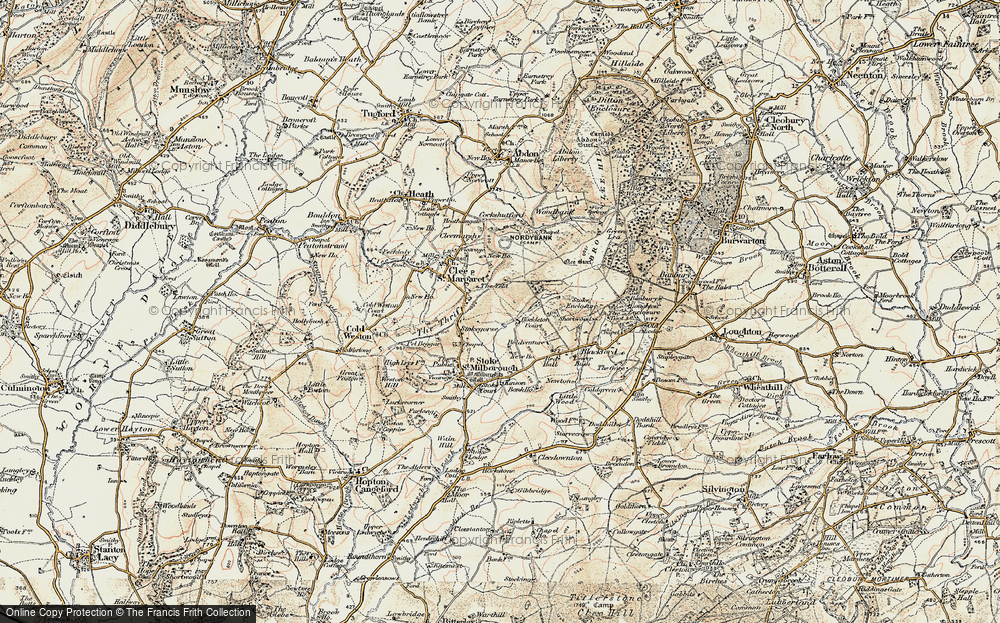 Old Map of Yeld, The, 1901-1902 in 1901-1902