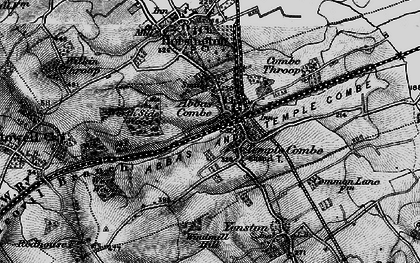 Old map of Abbas Combe in 1898