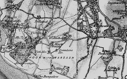 Old map of Abshot in 1895