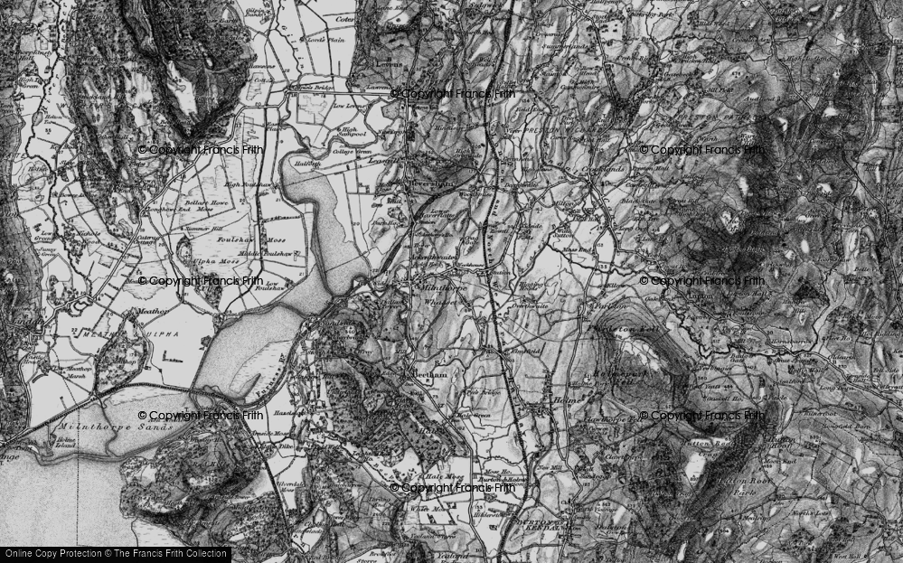 Old Map of Ackenthwaite, 1898 in 1898