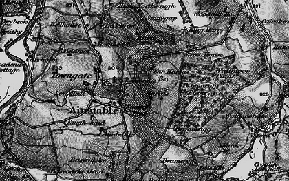 Old map of Ainstable in 1897