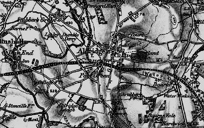 Old map of Aldridge in 1899