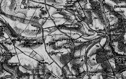 Old map of Aldwark in 1897