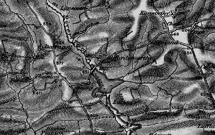 Old map of Alfardisworthy in 1895