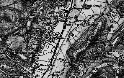 Old map of All Stretton in 1899