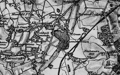 Old map of Allensmore in 1898