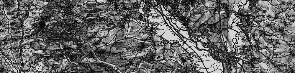 Old map of Alphington in 1898