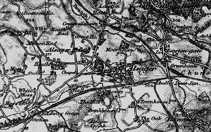 Old map of Alsager in 1897