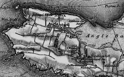 Old map of West Pickard Bay in 1898