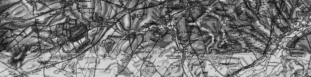 Old map of Anna Valley in 1895
