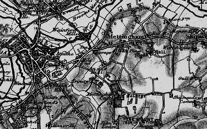 Old map of Annis Hill in 1898