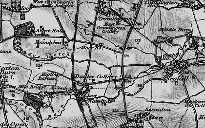 Old map of Annitsford in 1897