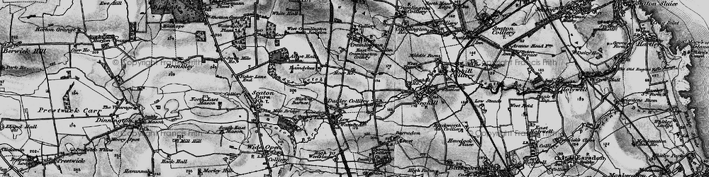 Old map of Annitsford in 1897