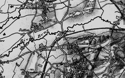 Old map of Ansford in 1898