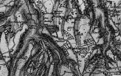Old map of Aperfield in 1895