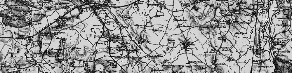 Old map of Apeton in 1897