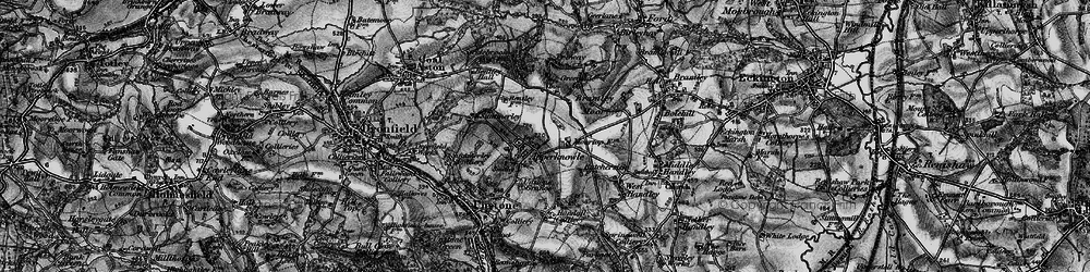 Old map of Apperknowle in 1896