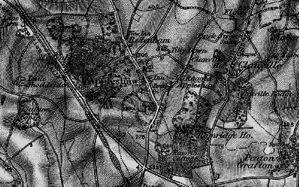 Old map of Appleshaw in 1895