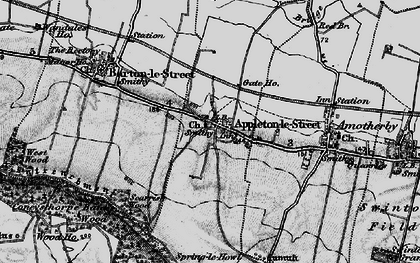 Old map of Appleton-le-Street in 1898
