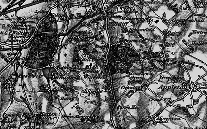 Old map of Appleton Park in 1896