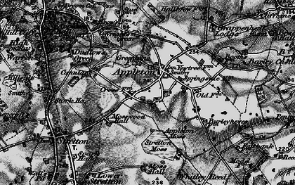 Old map of Appleton Thorn in 1896