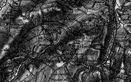 Old map of Arlecdon Hill in 1897