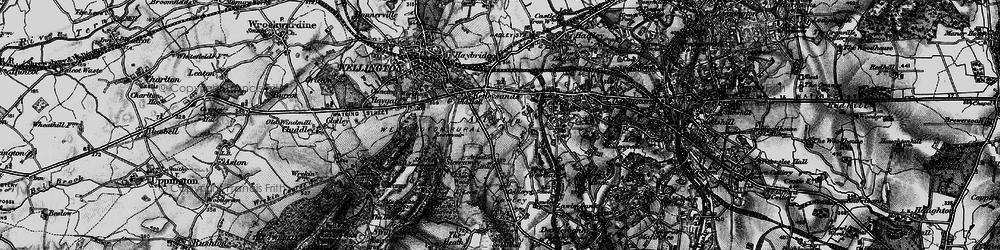 Old map of Arleston in 1899