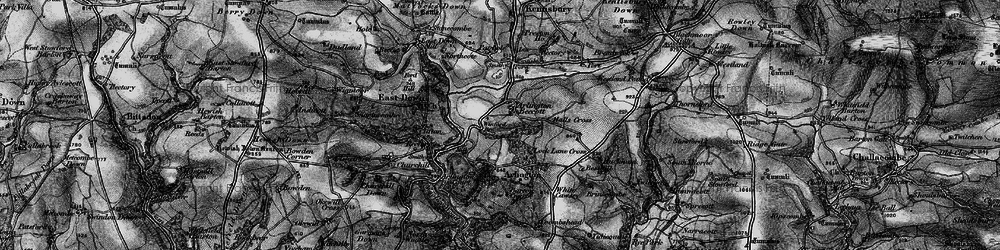 Old map of Arlington Beccott in 1898