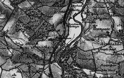 Old map of Armathwaite in 1897