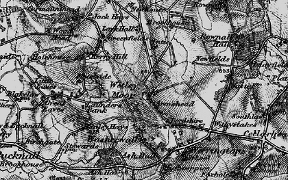 Old map of Armshead in 1897