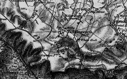 Old map of Arpinge in 1895