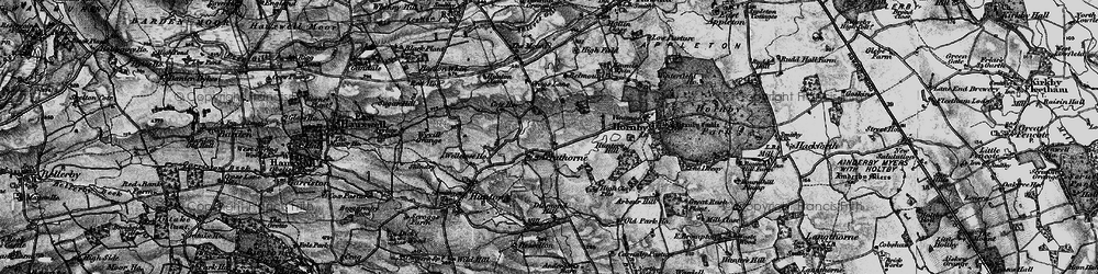 Old map of Brompton Beck in 1897