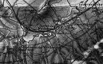 Old map of Ascott Earl in 1896