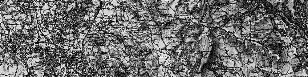 Old map of Ash Bank in 1897