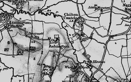 Old map of Ashington in 1898