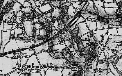 Old map of Ashley in 1895
