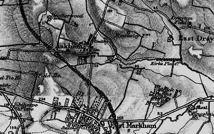 Old map of Askham in 1899