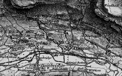 Old map of Askrigg Common in 1897