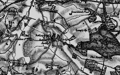 Old map of Arbury in 1899