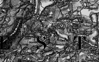 Old map of Astley Burf in 1898