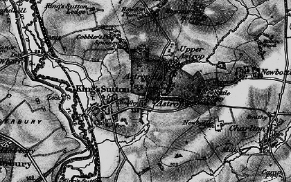 Old map of Astrop in 1896