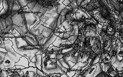 Old map of Atterley in 1899