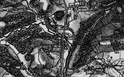Old map of Beechenbank Wood in 1899